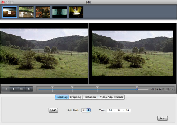 Split Video with Video Converter for Mac