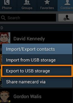 Save Android Contacts to Computer