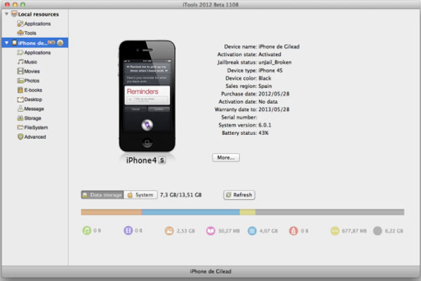 Free iPhone to Mac Transfer - iTools