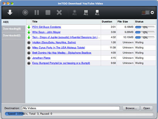Free YouTube Downloader for Mac - imToo