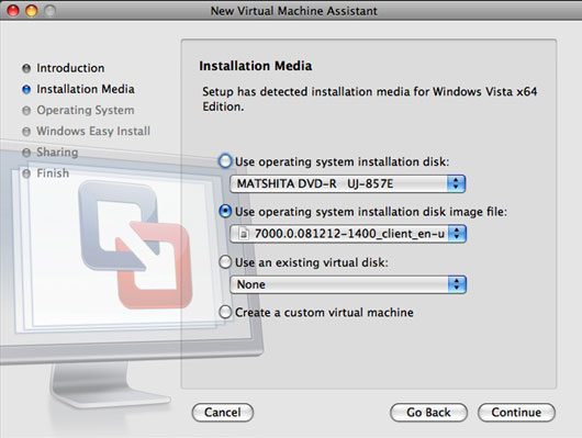 install Windows system on Mac
